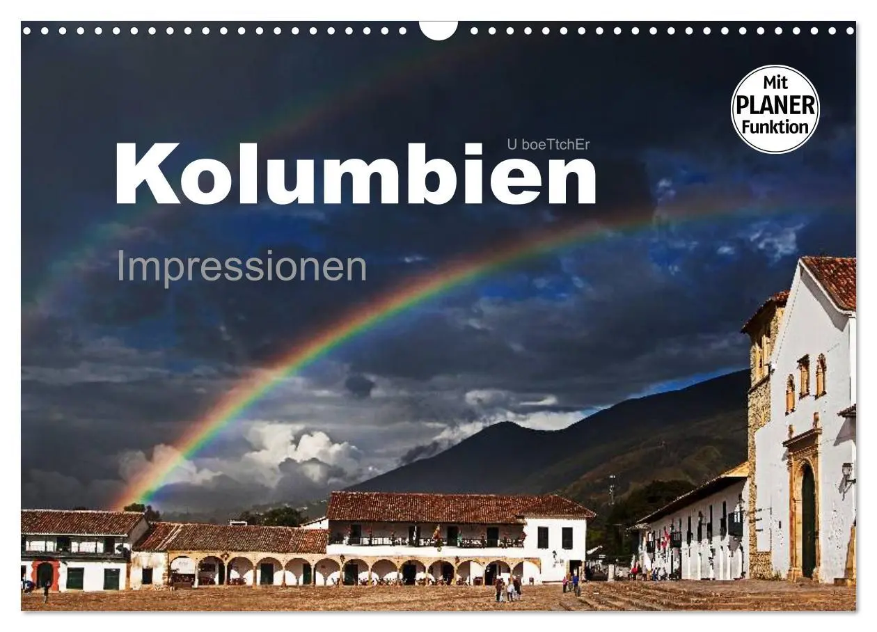Cover: 9783516238129 | Kolumbien Impressionen (Wandkalender 2026 DIN A3 quer), CALVENDO...