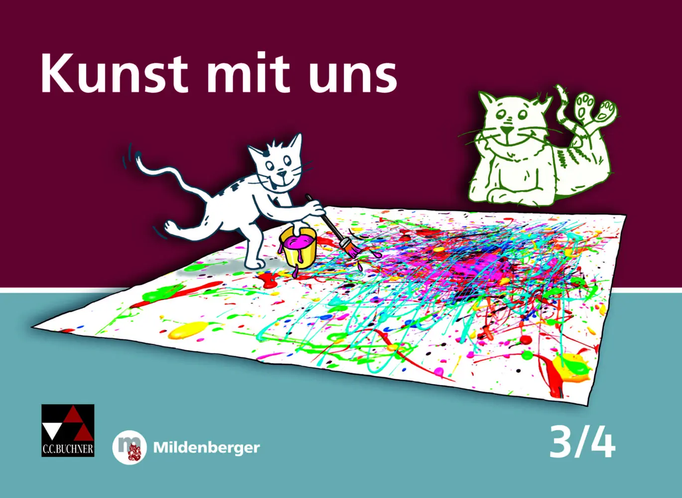 Cover: 9783661398129 | Kunst mit uns Band 3/4 | Unterrichtswerk für Kunst in der Grundschule