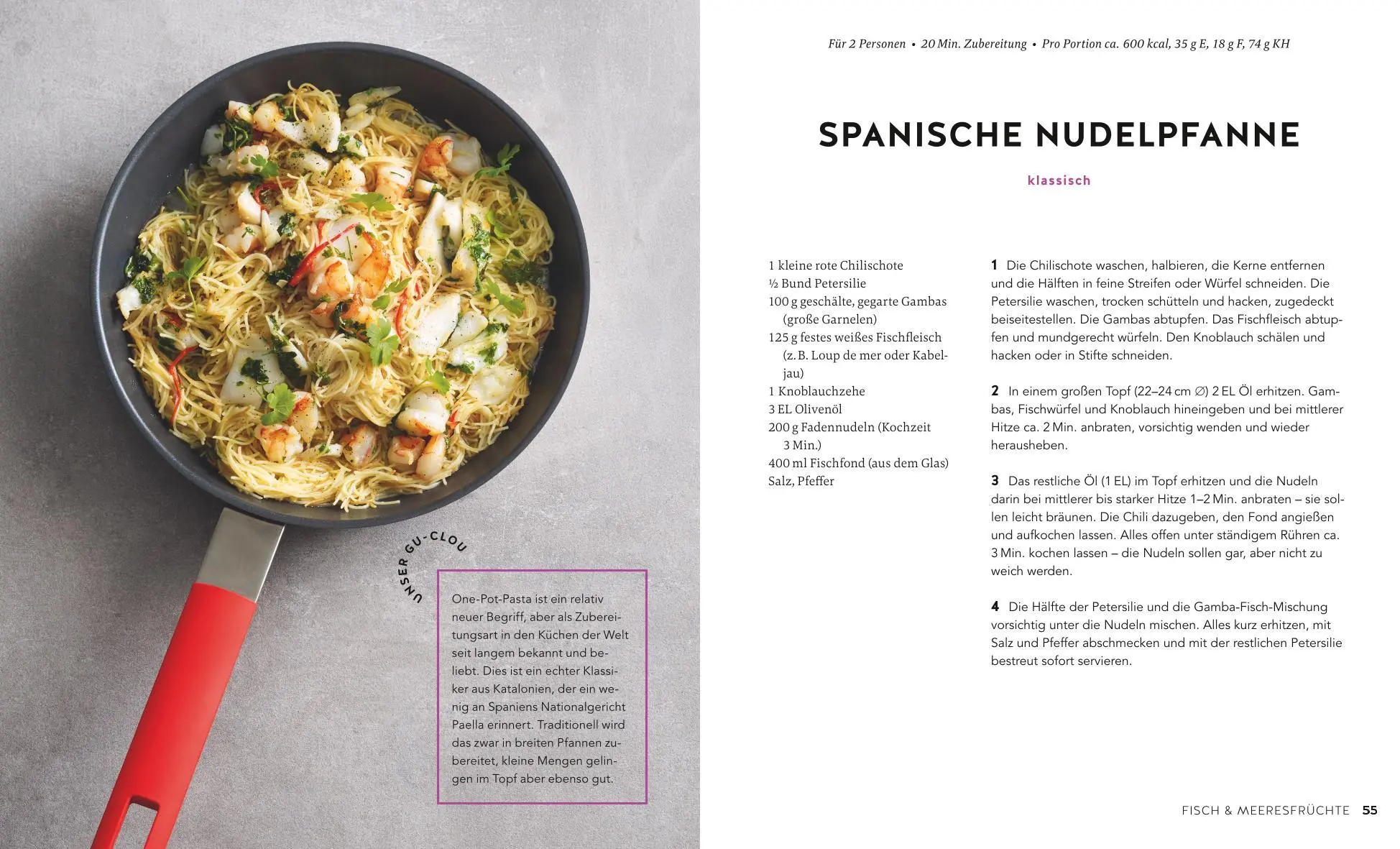 Bild: 9783833898129 | One Pot Pasta | In den Topf, fertig, los! | Angelika Ilies | Buch