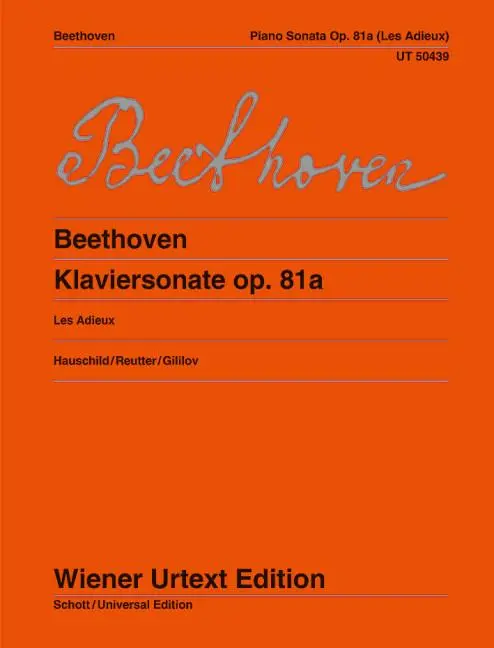 Cover: 9783850558129 | Klaviersonate (Les Adieux) | Peter Hauschild (u. a.) | Broschüre