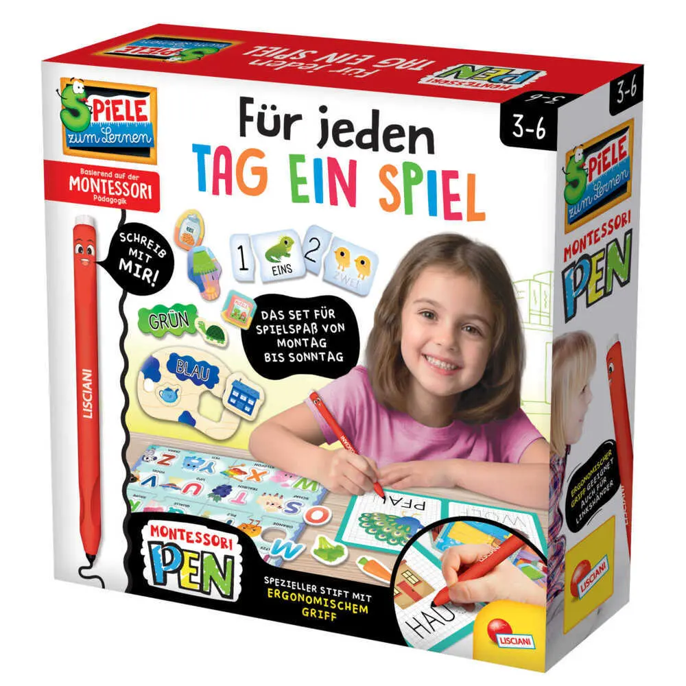 Cover: 8008324118229 | Montessori Stift Ein Spiel Pro Tag | In Kartonschachtel | DE111619