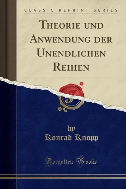 Cover: 9780282278229 | GER-THEORIE UND ANWENDUNG DER | Konrad Knopp | Taschenbuch | Deutsch