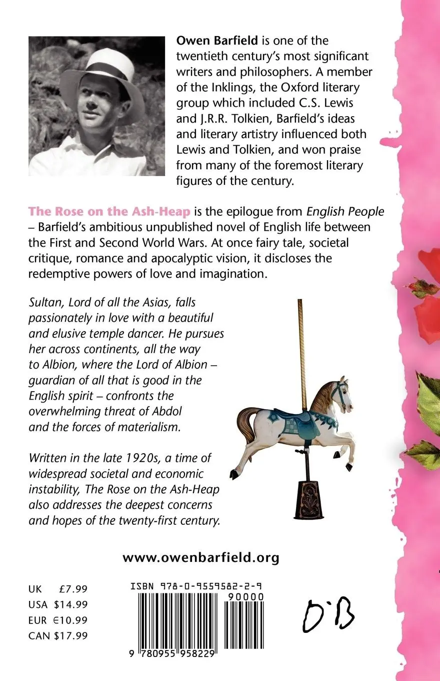 Rückseite: 9780955958229 | The Rose on the Ash-Heap | Owen Barfield | Taschenbuch | Englisch