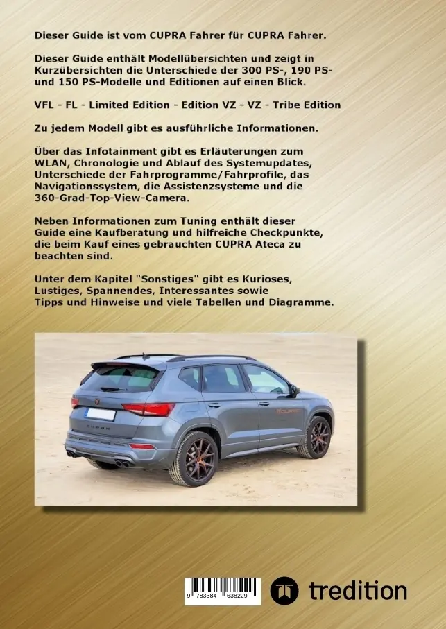 Bild: 9783384638229 | CUPRA Ateca - Der große Guide (SW) | Werner Elsner | Taschenbuch