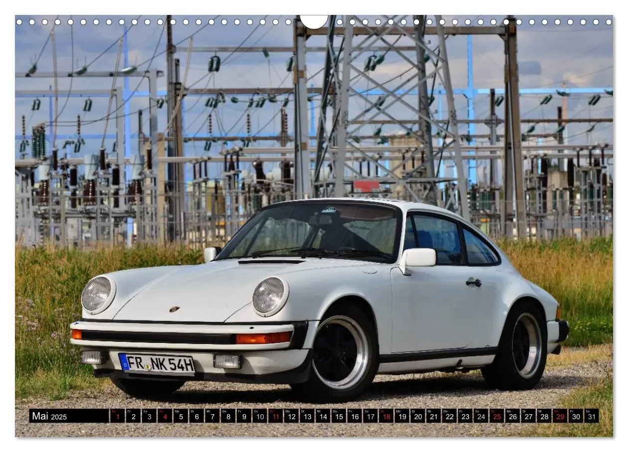 Bild: 9783435598229 | Porsche 911 SC pure Ästhetik (Wandkalender 2025 DIN A3 quer),...
