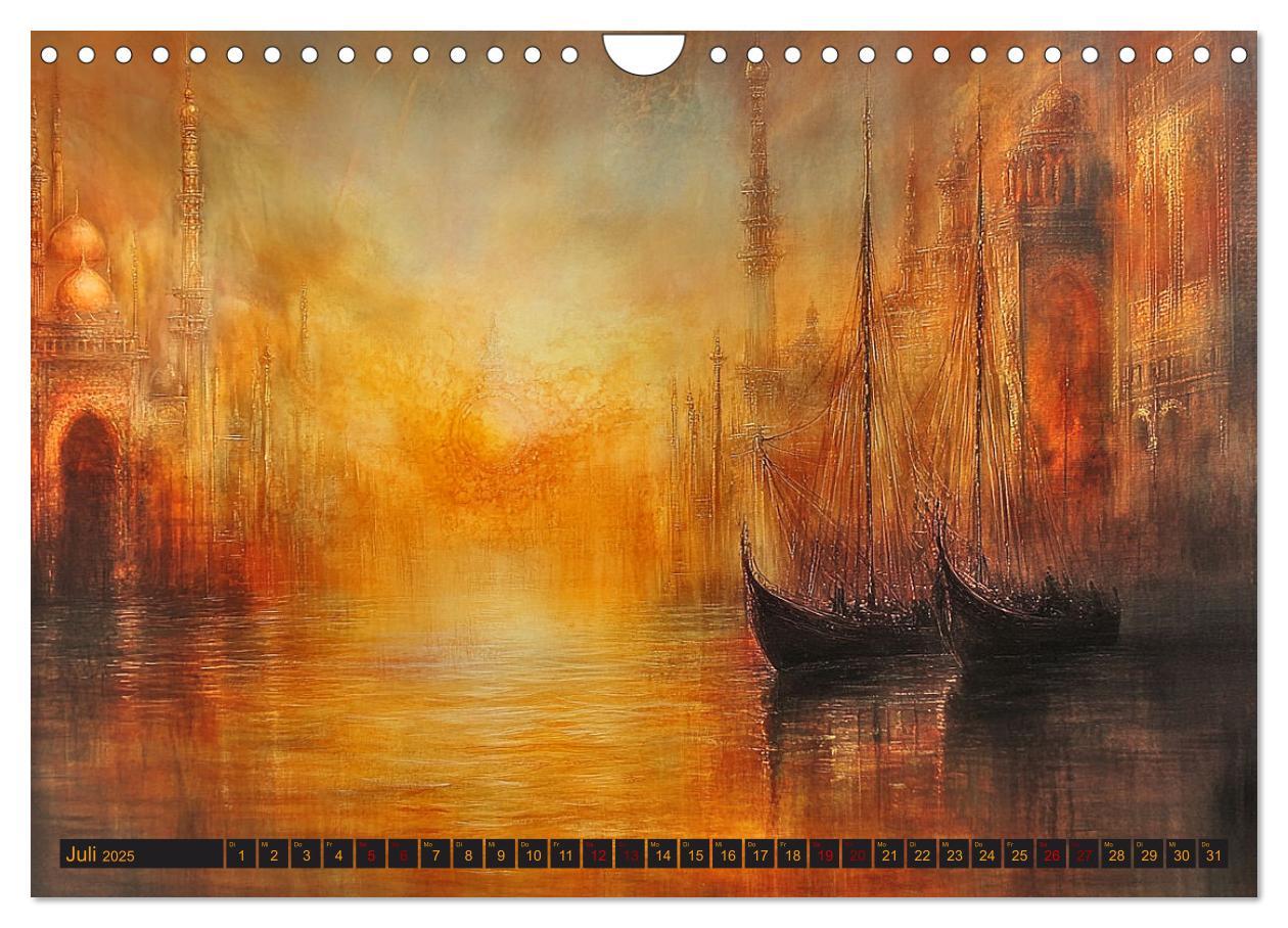 Bild: 9783457208229 | Visionen aus 1001 Nacht (Wandkalender 2025 DIN A4 quer), CALVENDO...