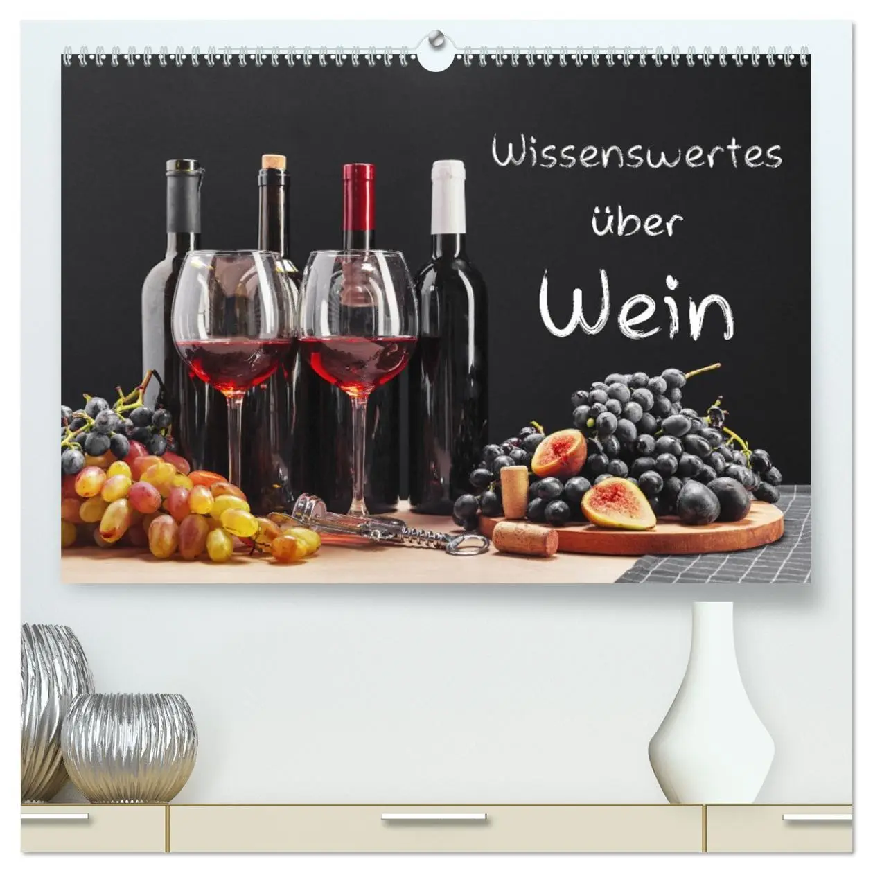 Cover: 9783457448229 | Wissenswertes über Wein (hochwertiger Premium Wandkalender 2026 DIN...