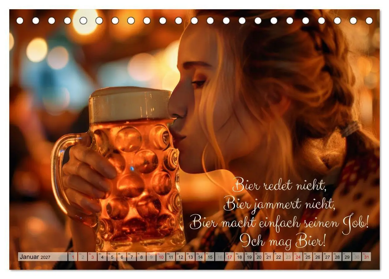 Bild: 9783569178229 | Ich brauch mehr Vitamin Bier (Tischkalender 2027 DIN A5 quer),...
