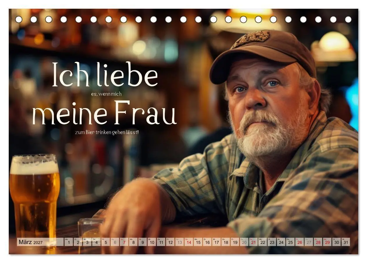Bild: 9783569178229 | Ich brauch mehr Vitamin Bier (Tischkalender 2027 DIN A5 quer),...