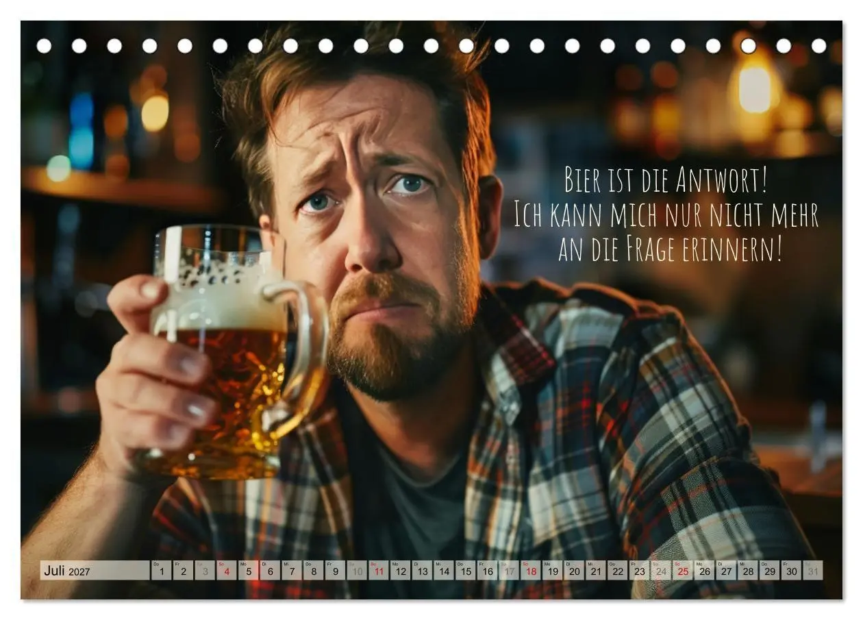 Bild: 9783569178229 | Ich brauch mehr Vitamin Bier (Tischkalender 2027 DIN A5 quer),...