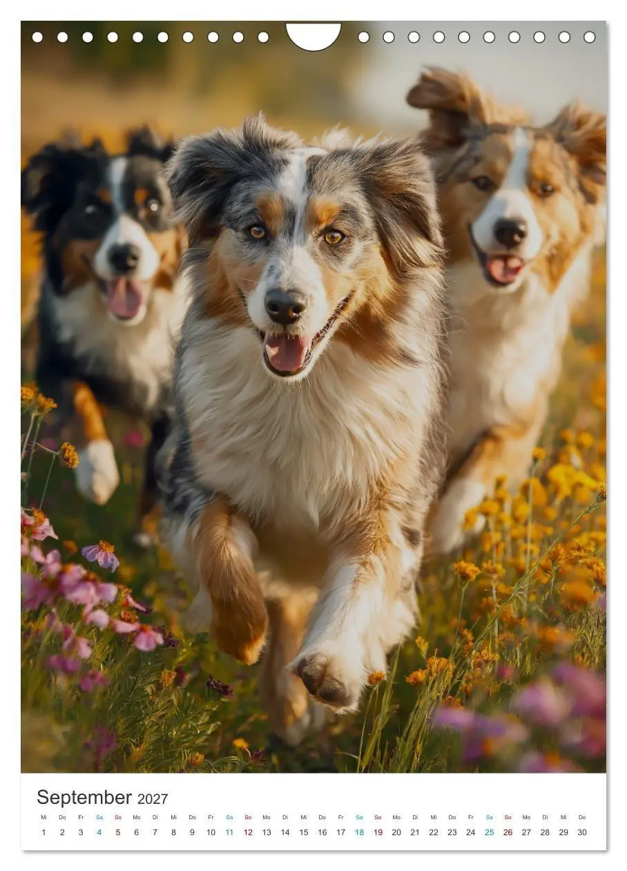 Bild: 9783569628229 | Australian Shepherd (Wandkalender 2027 DIN A4 hoch), CALVENDO...