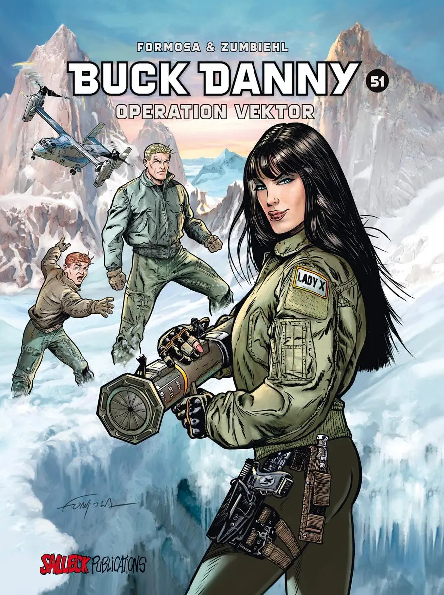 Cover: 9783899088229 | Buck Danny | Band 51: Operation Vektor | Frédéric Zumbiehl | Buch