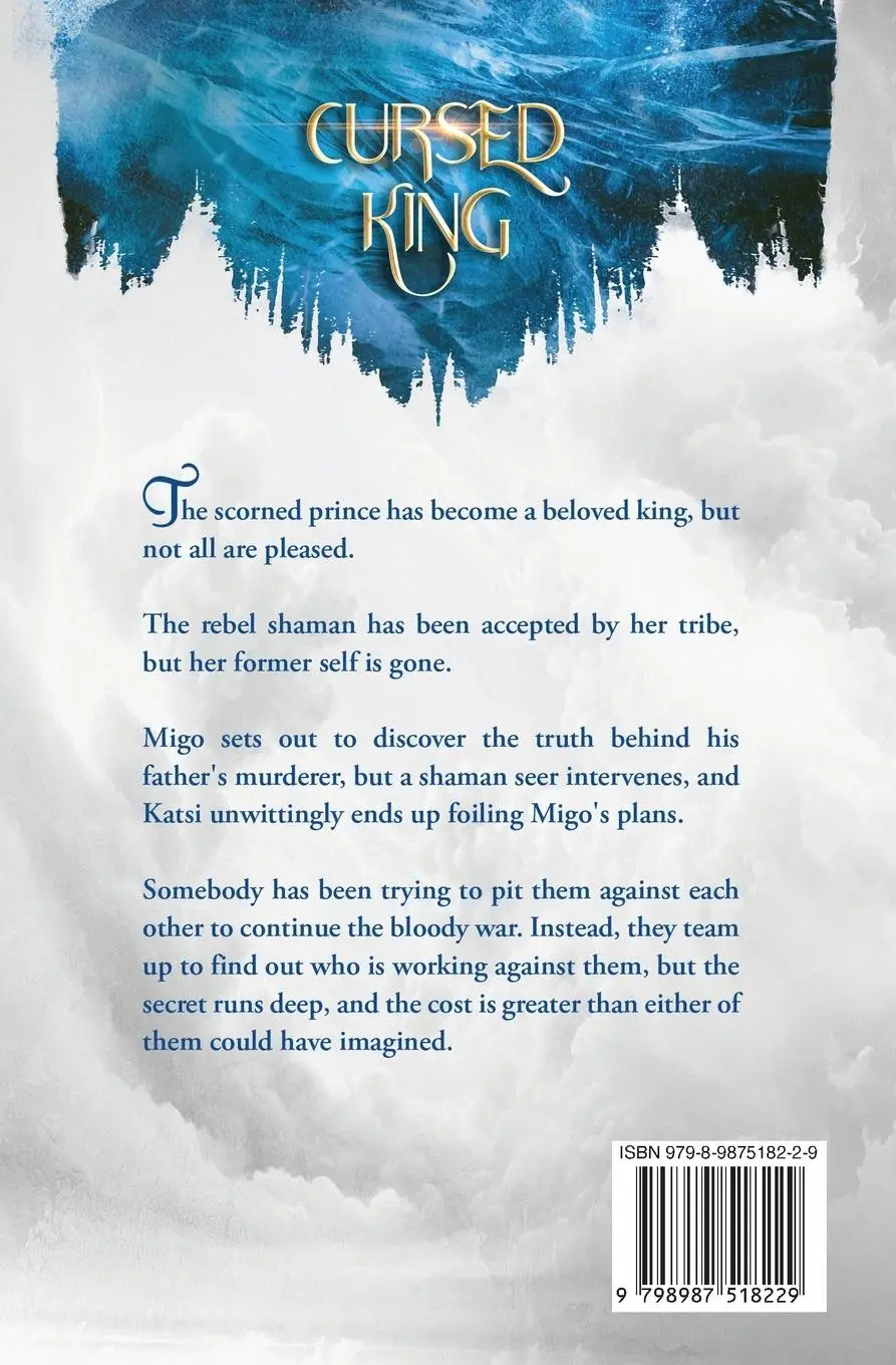 Rückseite: 9798987518229 | Cursed King | Ringdweller Series #2 | Brady Hunsaker | Taschenbuch