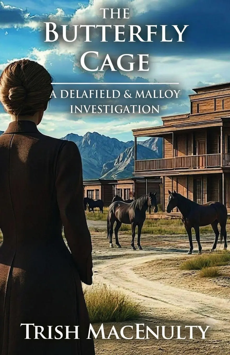 Cover: 9798990938229 | The Butterfly Cage | A gripping women's historical mystery | Macenulty