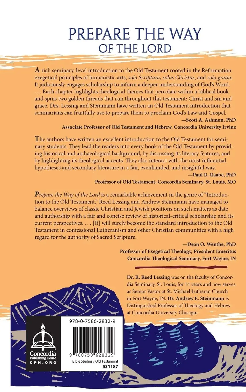 Rückseite: 9780758628329 | Prepare the Way of the Lord | An Introduction to the Old Testament