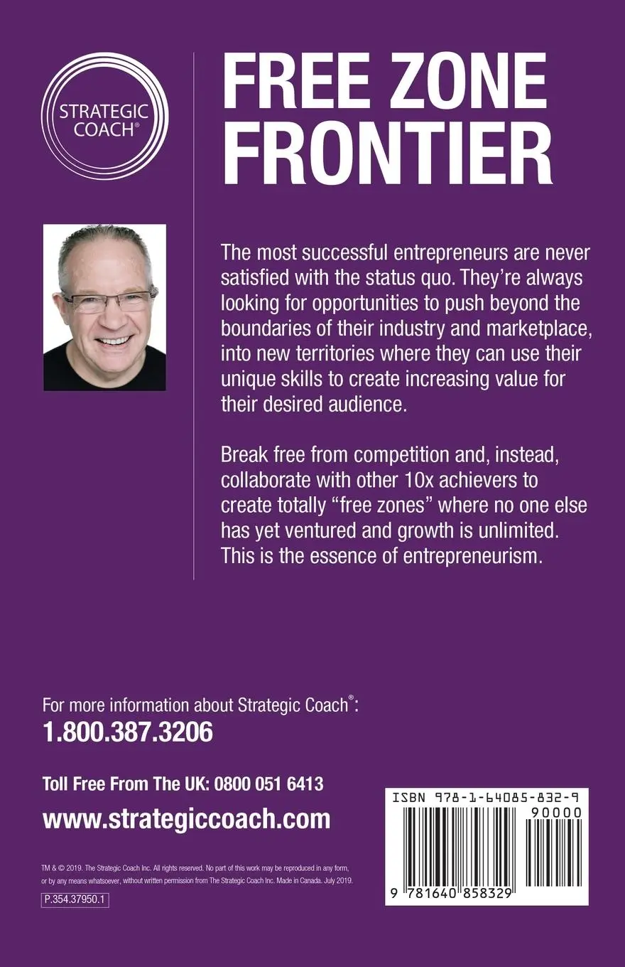 Rückseite: 9781640858329 | Free Zone Frontier | Achieving competition-free growth and profit