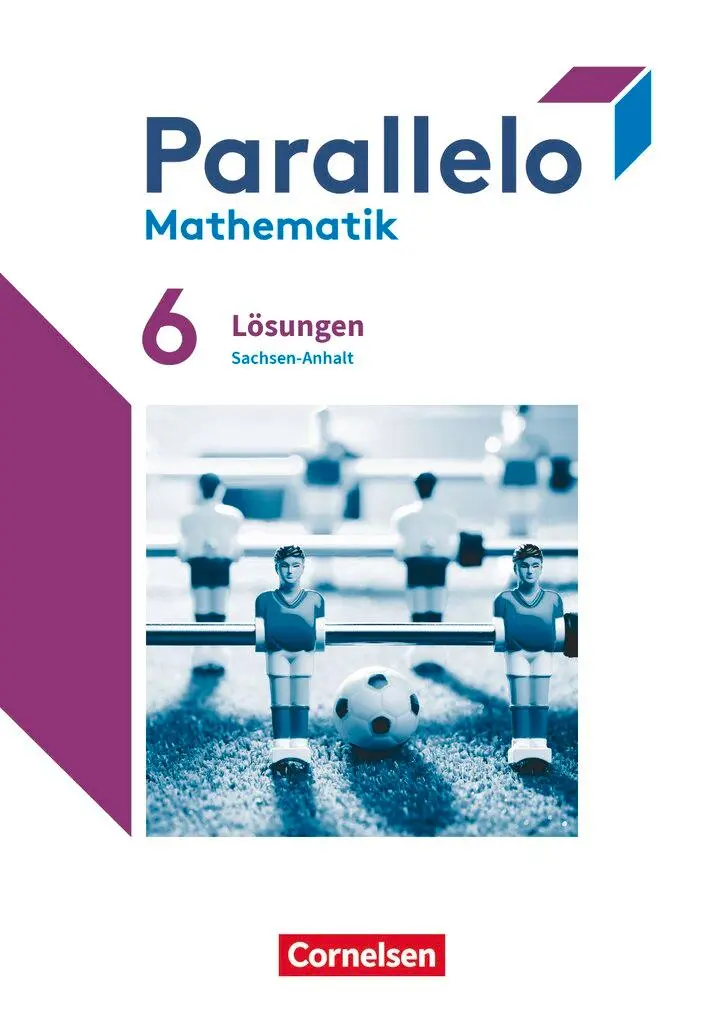 Cover: 9783060418329 | Parallelo 6. Schuljahr - Sachsen-Anhalt - Lösungen zum Schulbuch