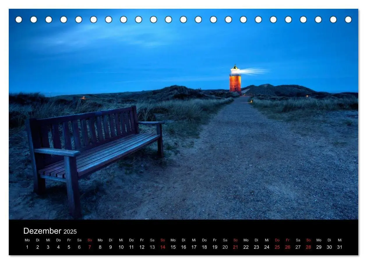 Bild: 9783435658329 | SYLT hinter den Dünen (Tischkalender 2025 DIN A5 quer), CALVENDO...