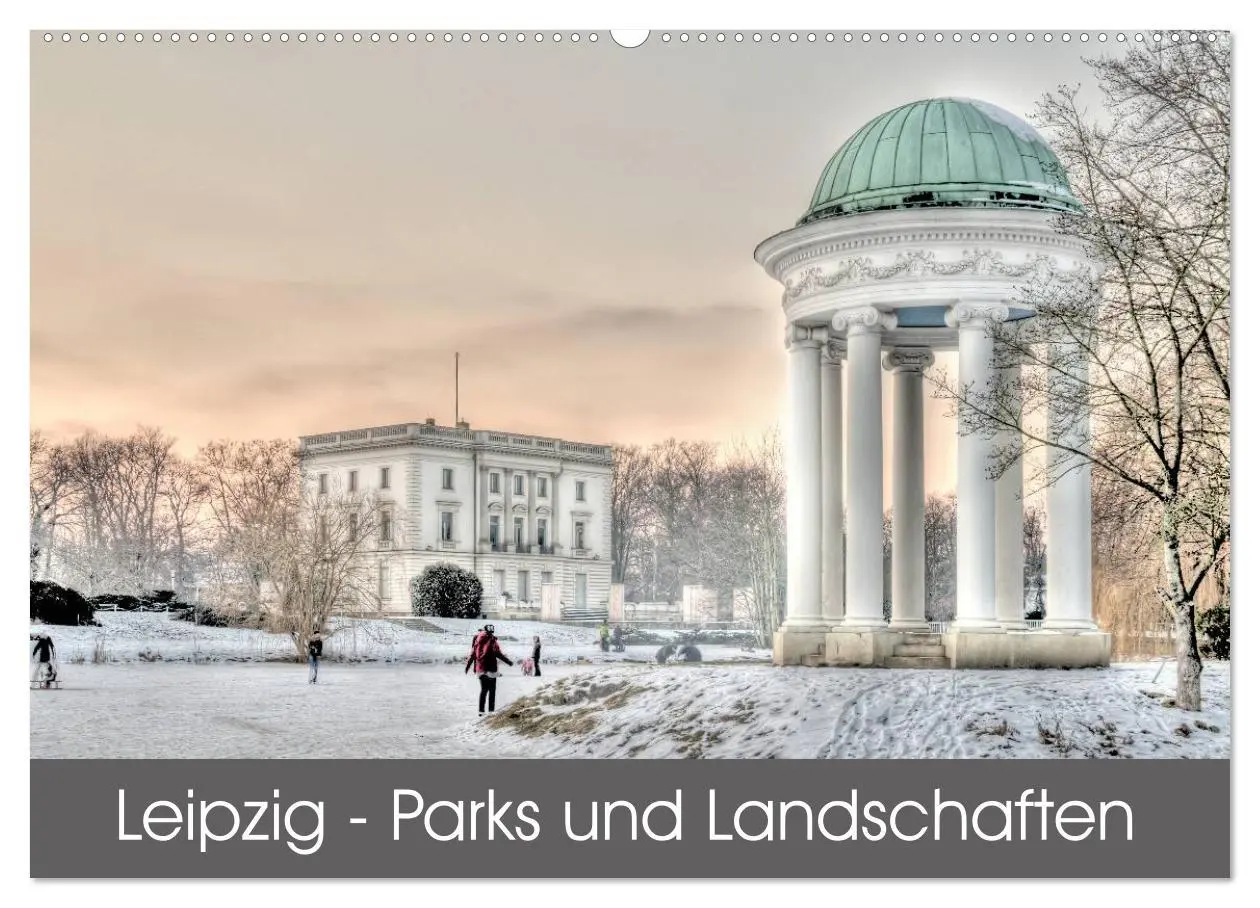 Cover: 9783516078329 | Leipzig - Parks und Landschaften (Wandkalender 2026 DIN A2 quer),...