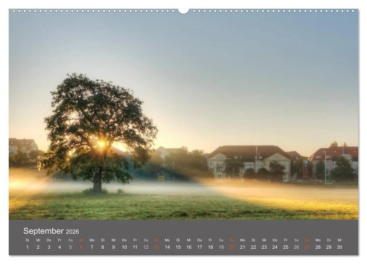 Bild: 9783516078329 | Leipzig - Parks und Landschaften (Wandkalender 2026 DIN A2 quer),...