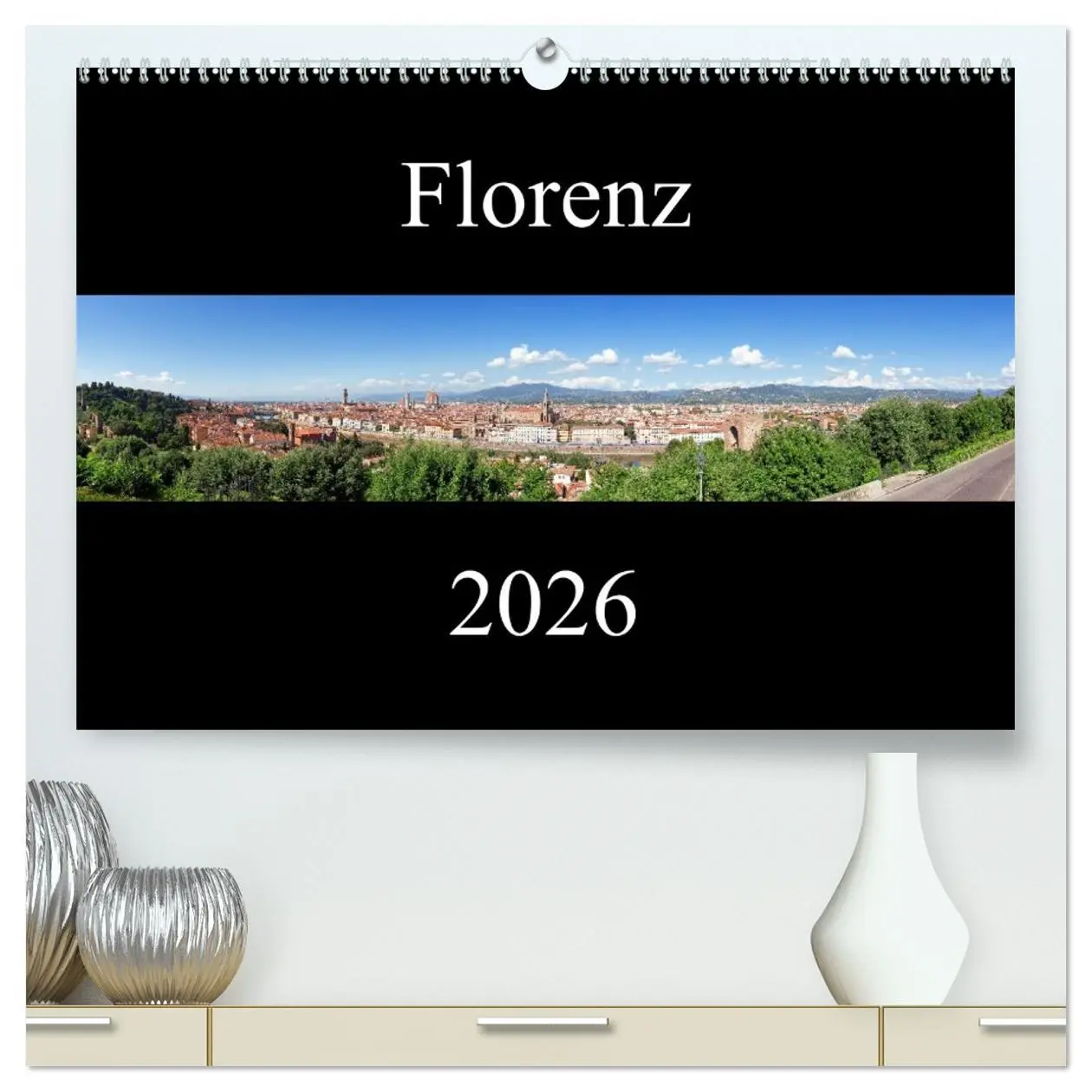 Cover: 9783516148329 | Florenz (hochwertiger Premium Wandkalender 2026 DIN A2 quer),...