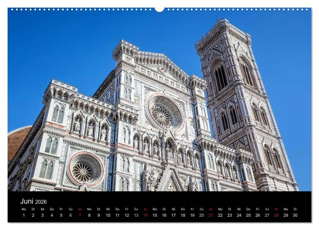 Bild: 9783516148329 | Florenz (hochwertiger Premium Wandkalender 2026 DIN A2 quer),...
