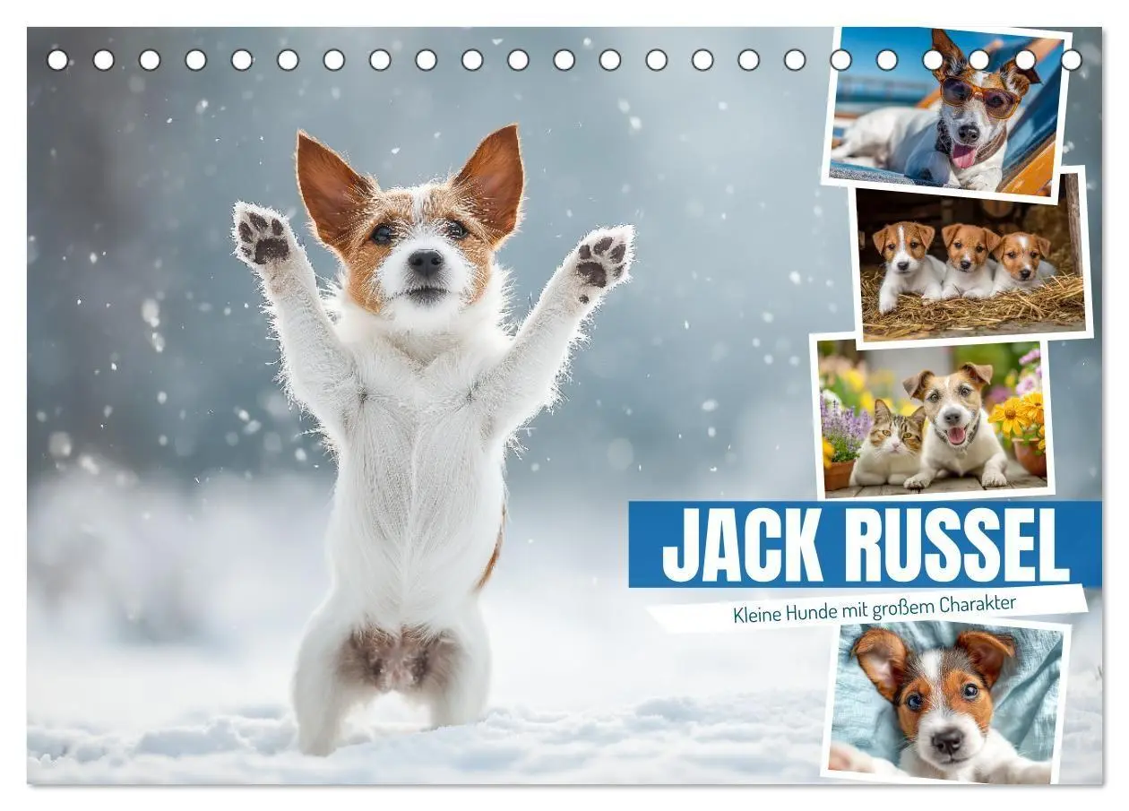 Cover: 9783516698329 | JACK RUSSEL - Kleine Hunde mit großem Charakter (Tischkalender 2026...