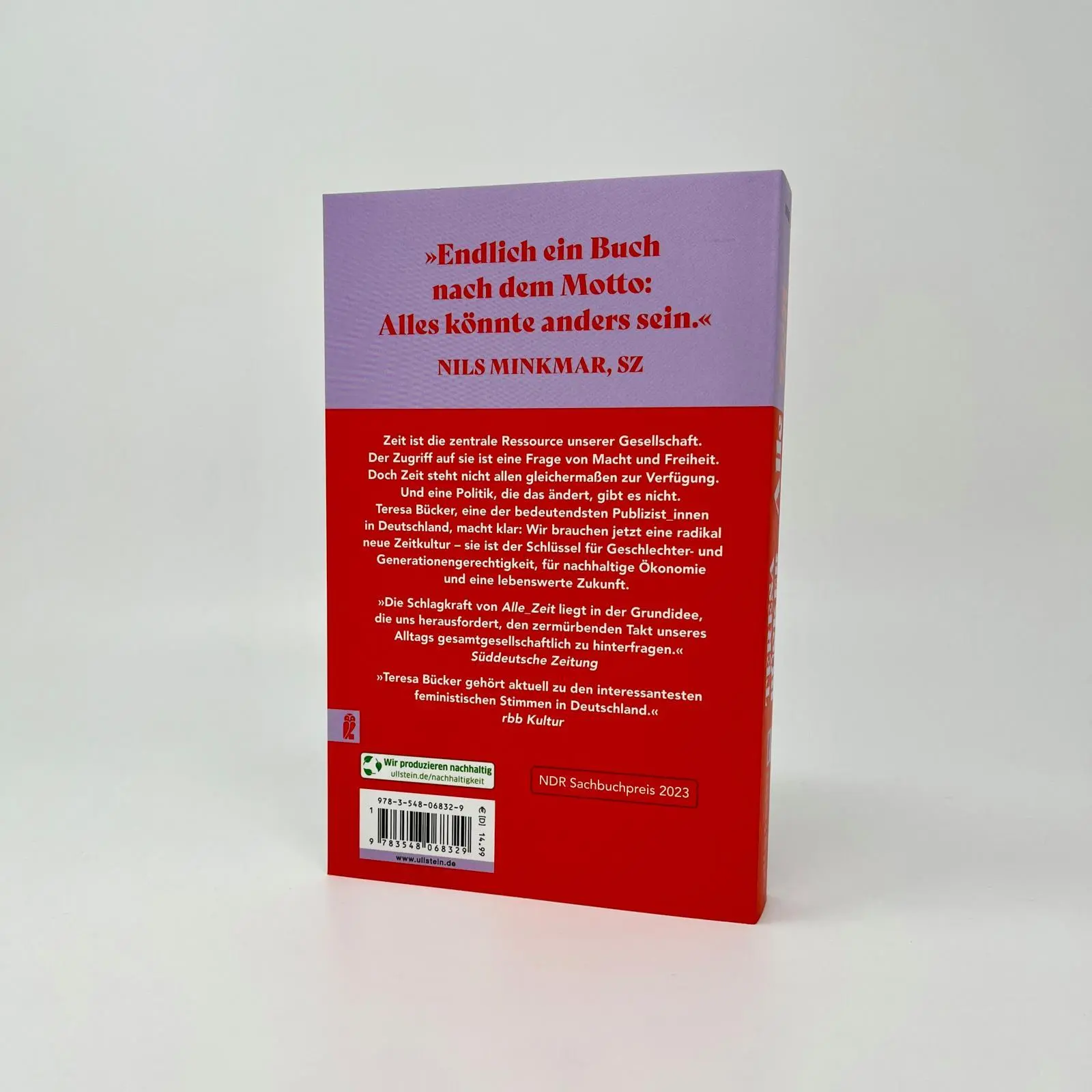 Bild: 9783548068329 | Alle_Zeit | Teresa Bücker | Taschenbuch | 400 S. | Deutsch | 2024