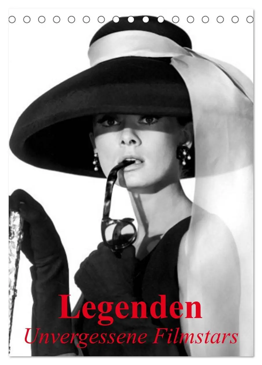 Cover: 9783594058329 | Legenden - Unvergessene Filmstars (Tischkalender 2027 DIN A5 hoch),...