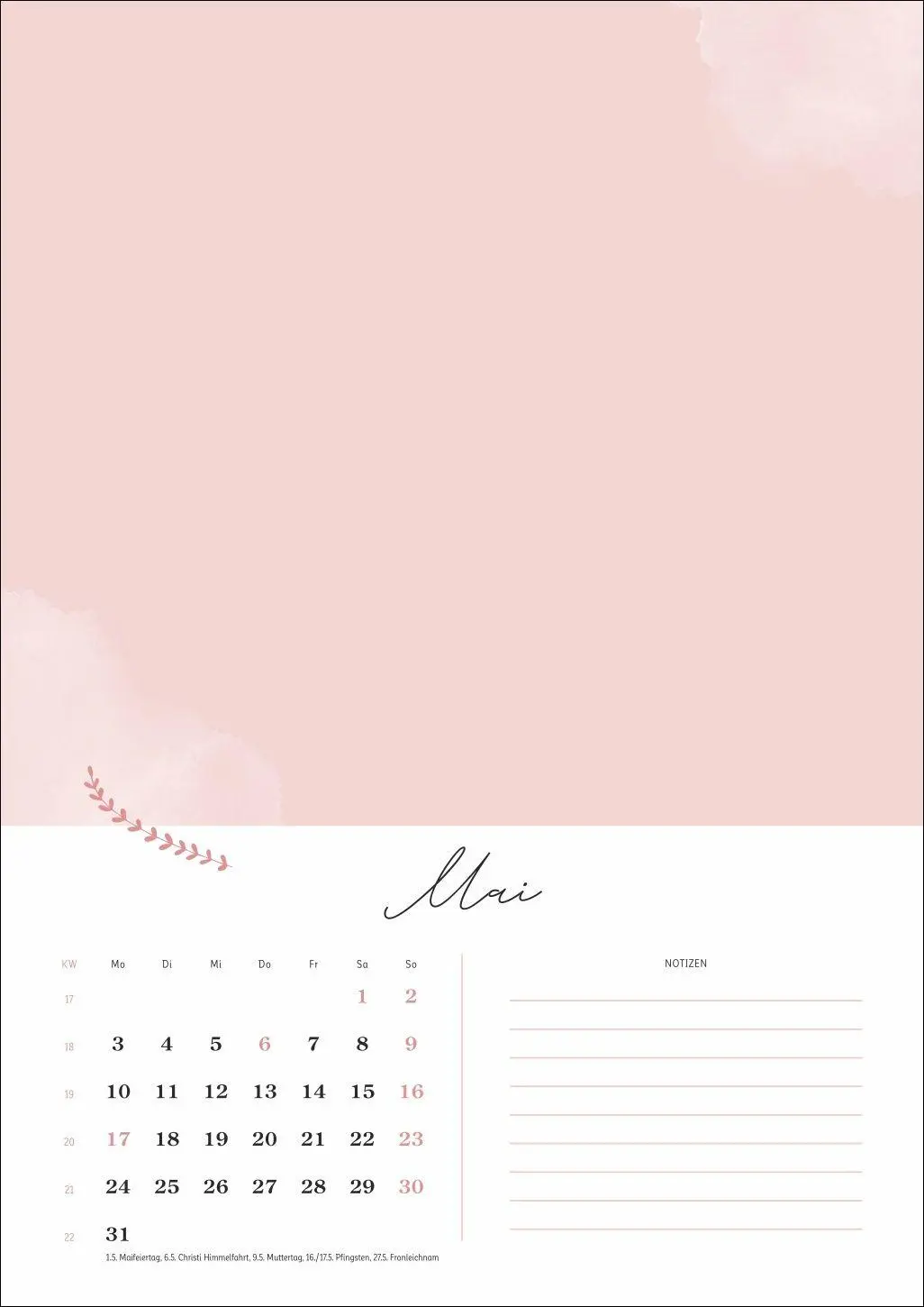 Bild: 9783756418329 | Kreativkalender Glücksmomente A4 2027 | Kalender | Spiralbindung