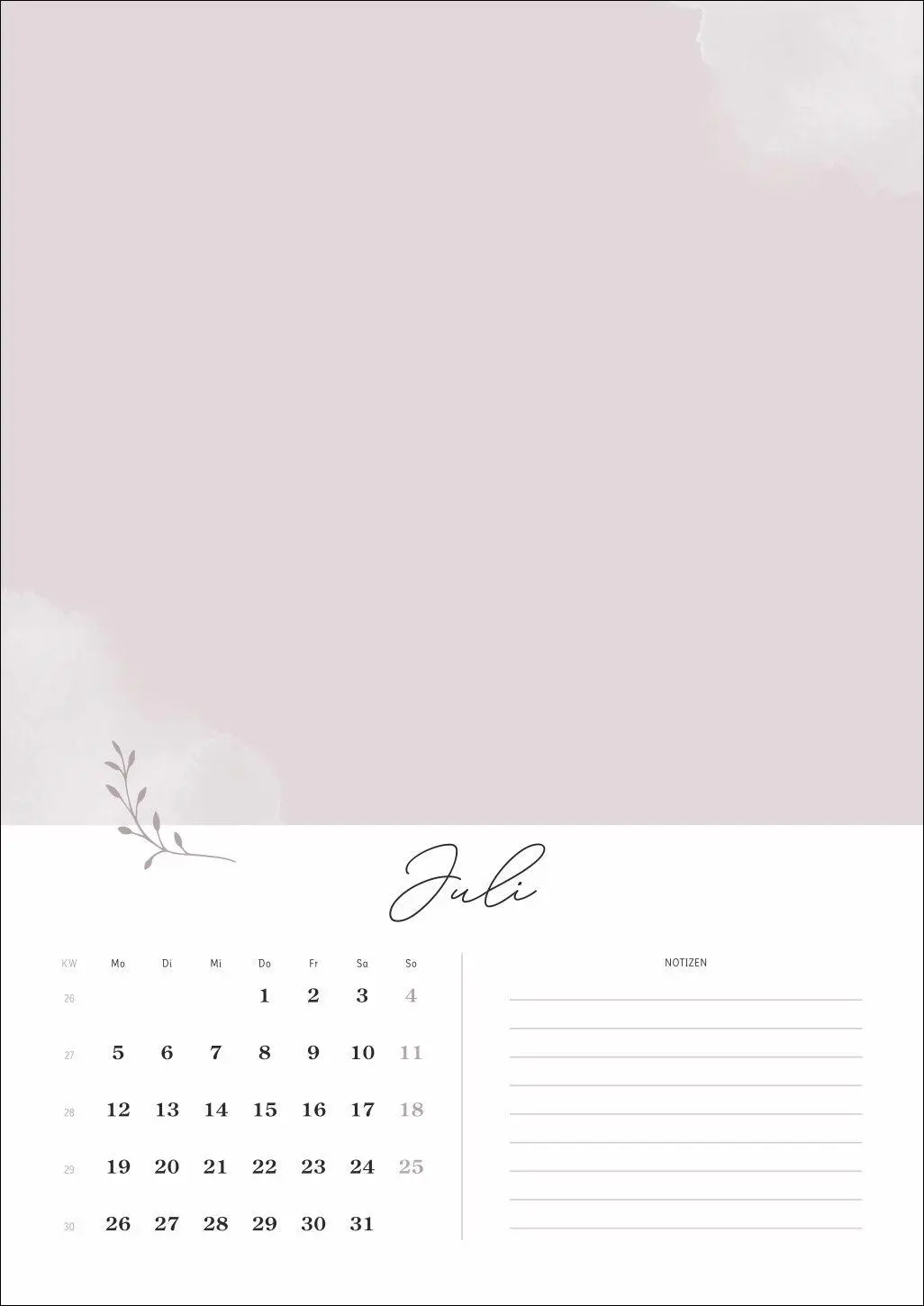 Bild: 9783756418329 | Kreativkalender Glücksmomente A4 2027 | Kalender | Spiralbindung