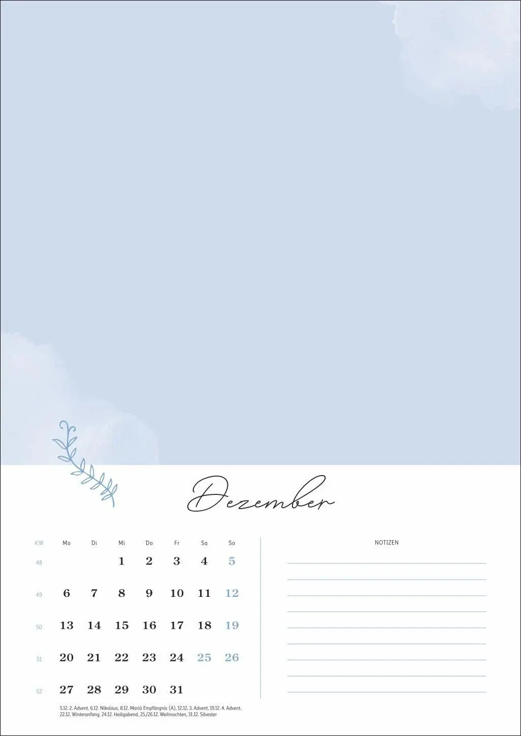 Bild: 9783756418329 | Kreativkalender Glücksmomente A4 2027 | Kalender | Spiralbindung