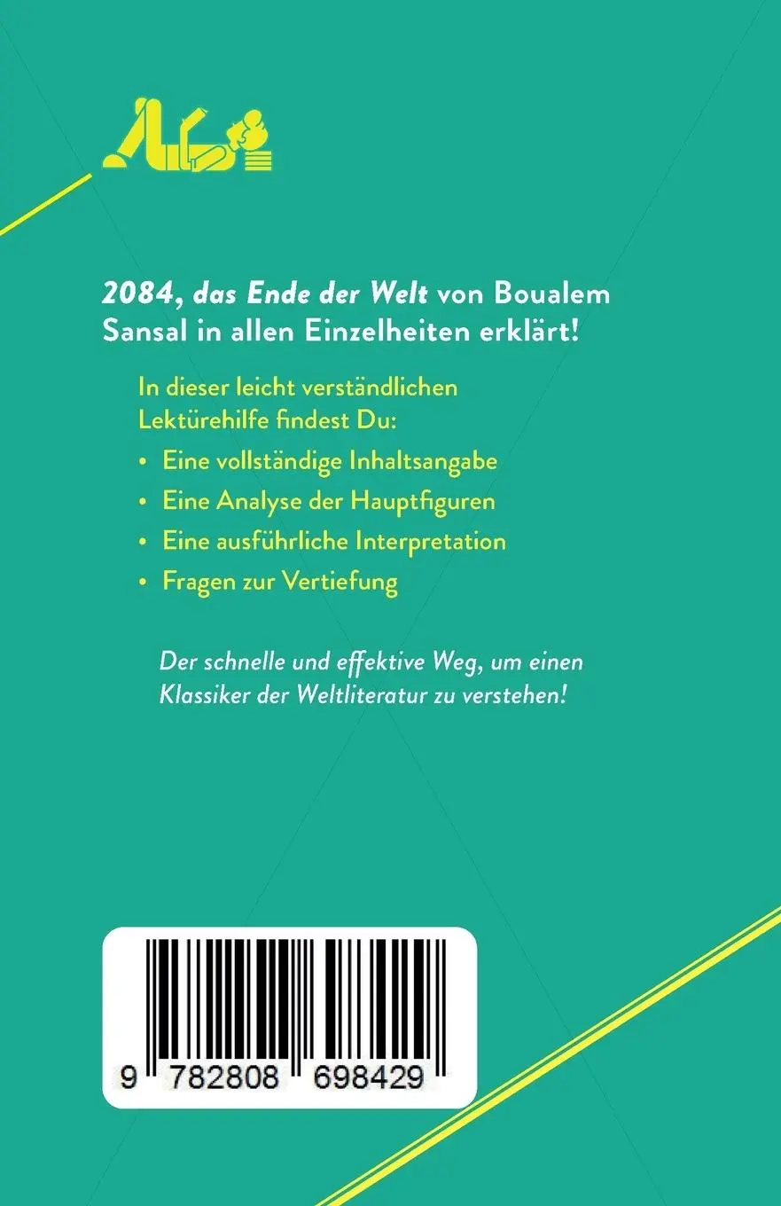 Rückseite: 9782808698429 | 2084, das Ende der Welt | von Boualem Sansal | Lucile Lhoste | Buch