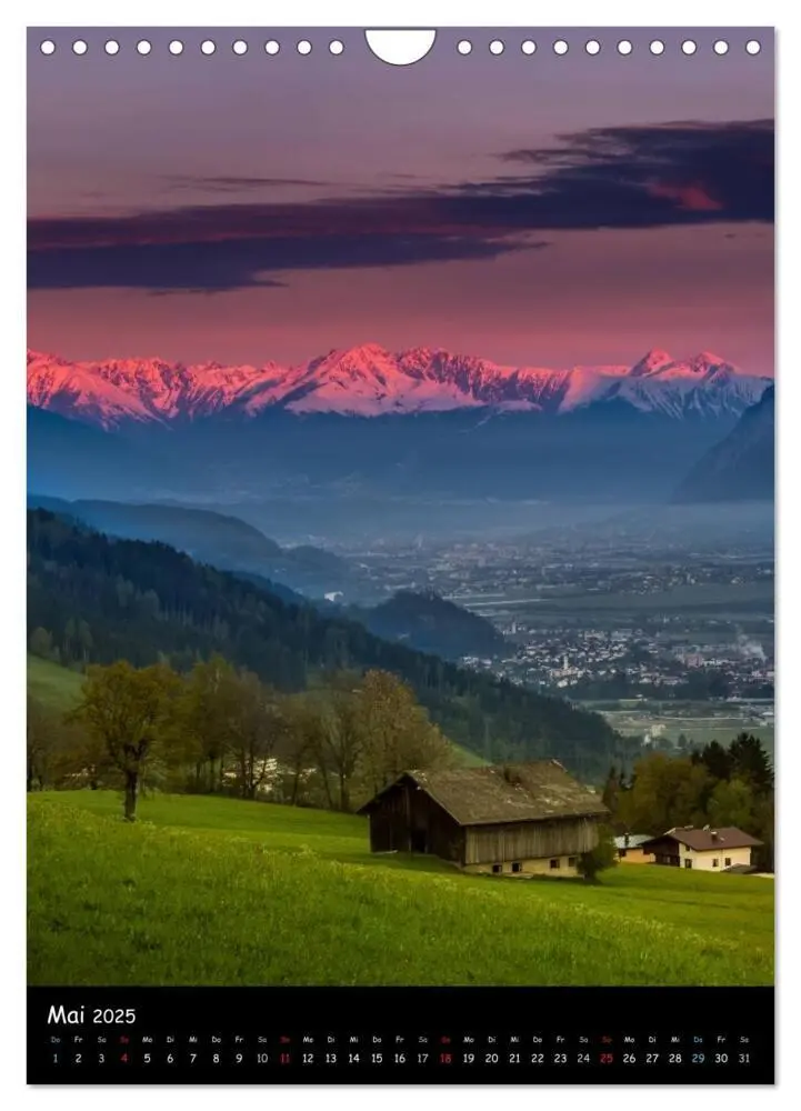 Bild: 9783457048429 | Augenblicke in Tirol (Wandkalender 2025 DIN A4 hoch), CALVENDO...