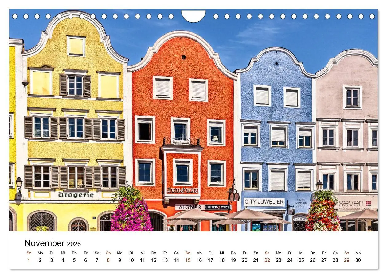 Bild: 9783457808429 | Sonniges Schärding, Barockstadt am Inn (Wandkalender 2026 DIN A4...