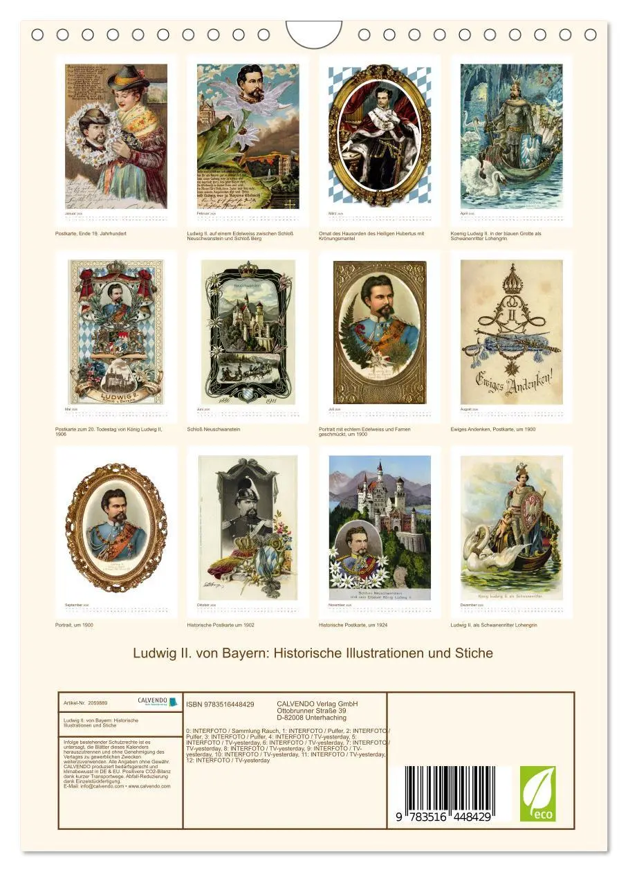 Bild: 9783516448429 | Ludwig II. von Bayern: Historische Illustrationen und Stiche...