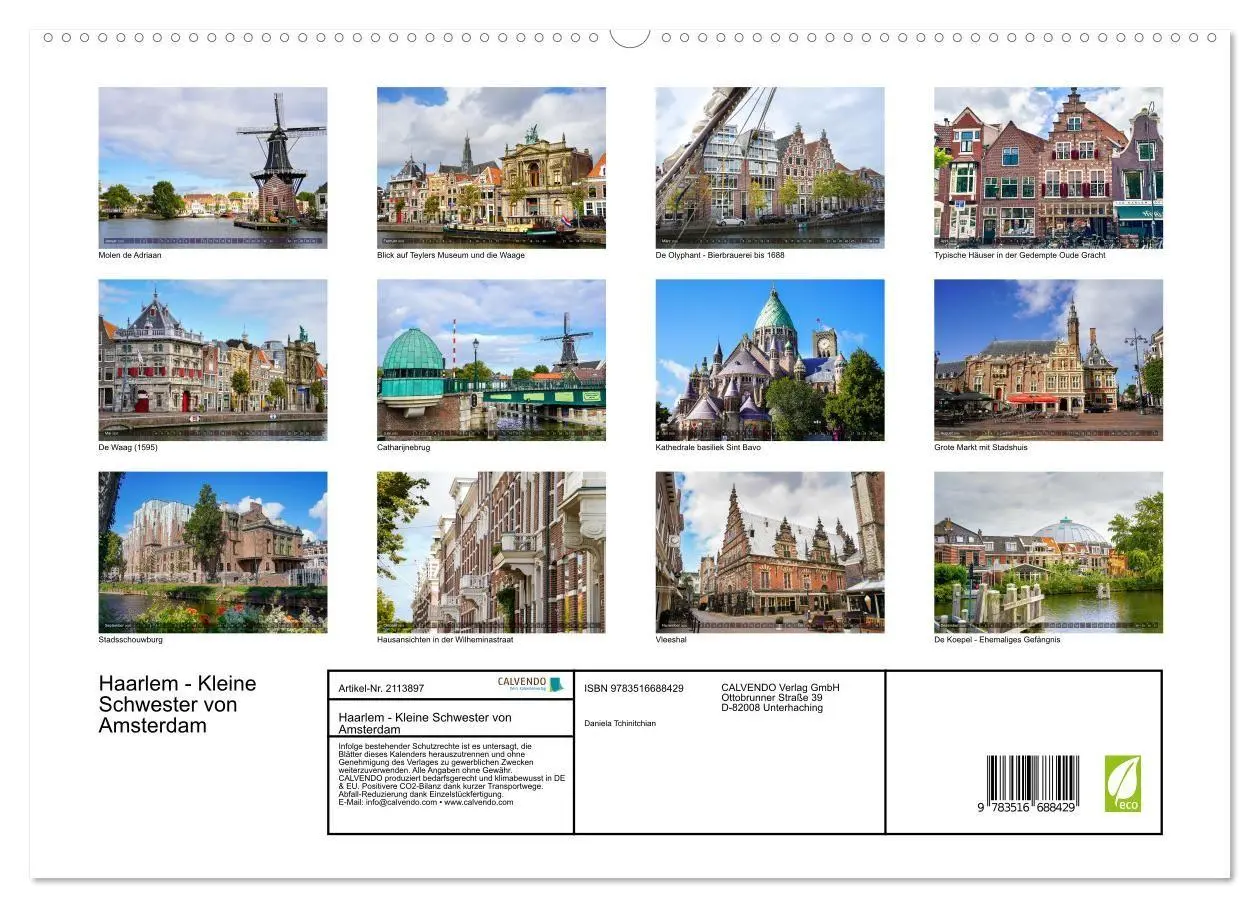 Bild: 9783516688429 | Haarlem - Kleine Schwester von Amsterdam (hochwertiger Premium...