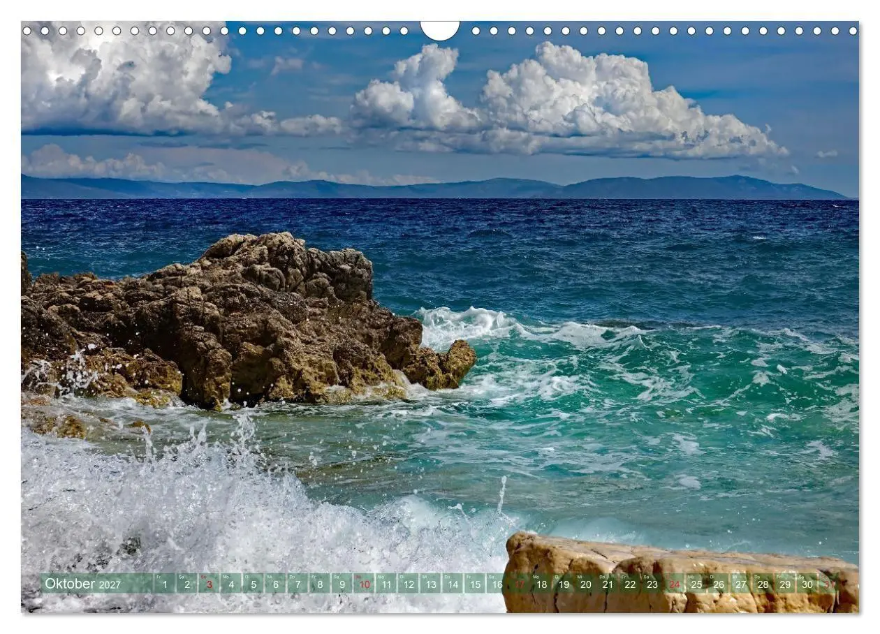 Bild: 9783569398429 | Stille Tage am Meer (Wandkalender 2027 DIN A3 quer), CALVENDO...