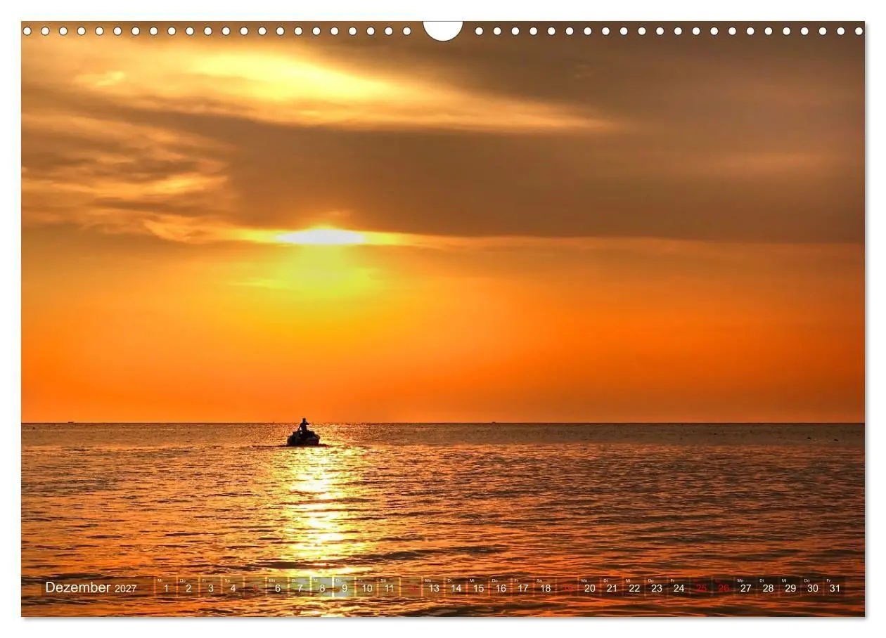 Bild: 9783569398429 | Stille Tage am Meer (Wandkalender 2027 DIN A3 quer), CALVENDO...
