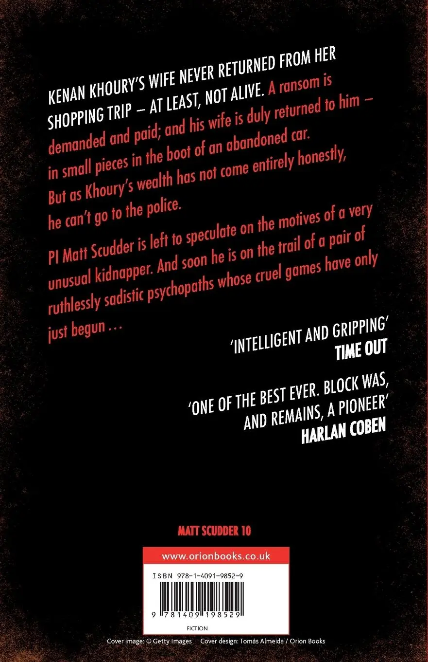 Rückseite: 9781409198529 | A Walk Among The Tombstones | Lawrence Block | Taschenbuch | Englisch