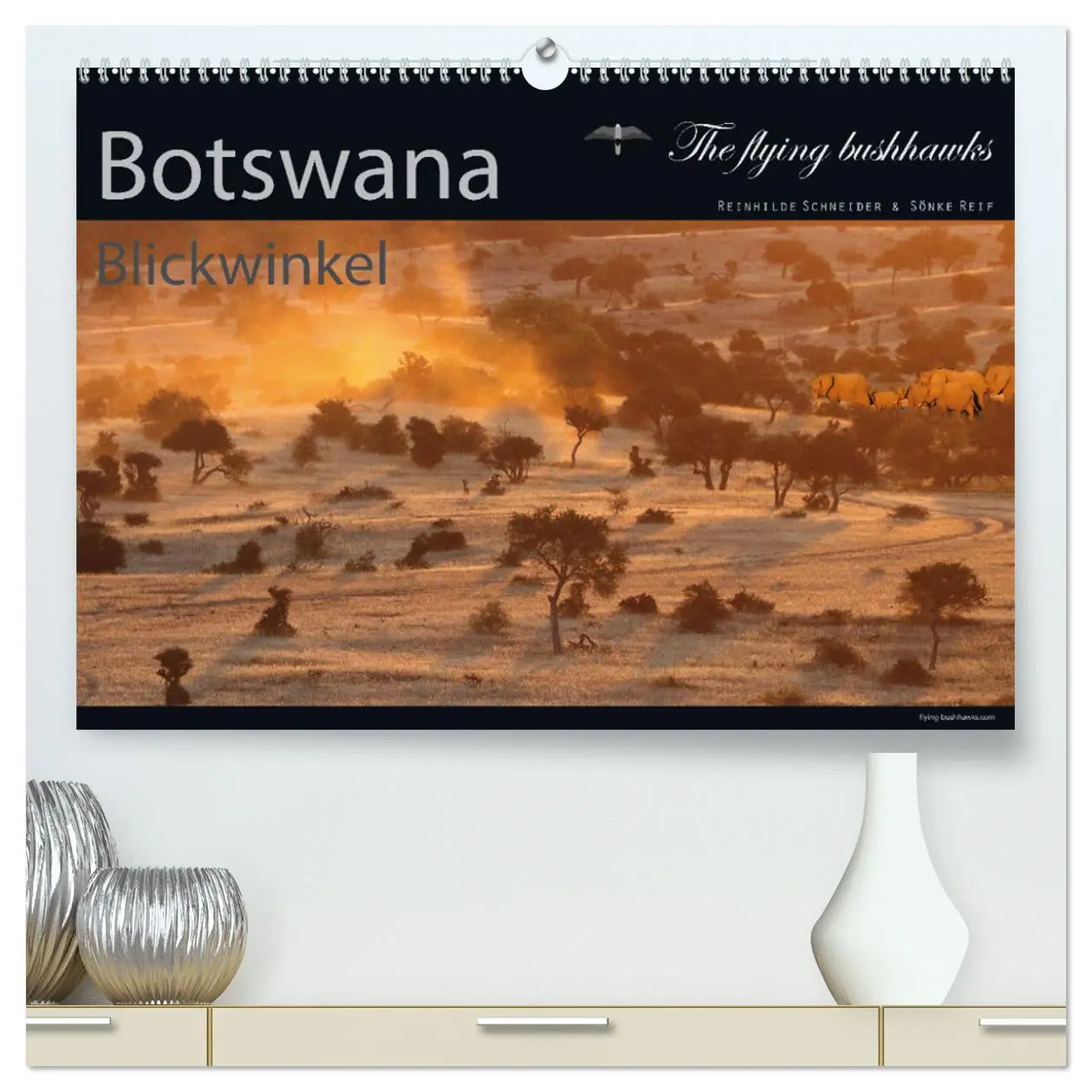 Cover: 9783457278529 | Botswana Blickwinkel 2026 (hochwertiger Premium Wandkalender 2026...