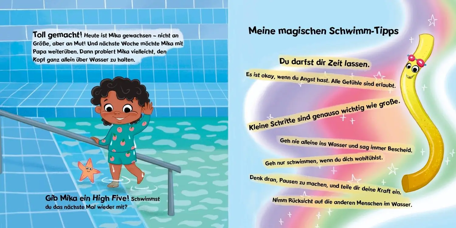 Bild: 9783751208529 | Mut-Mach-Minis. Ich kann bald schwimmen! | Mein Mitmachbuch | Hinz