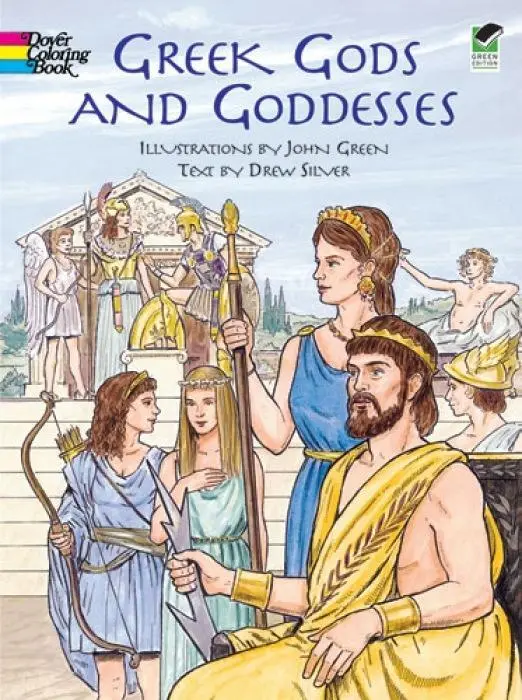 Cover: 9780486418629 | Greek Gods and Goddesses | Coloring Book | John Green | Taschenbuch