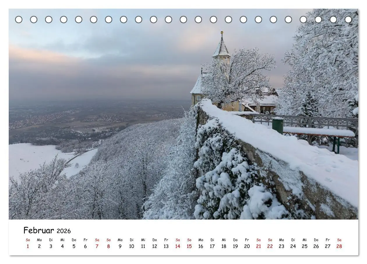 Bild: 9783457408629 | Faszination Schwäbische Alb (Tischkalender 2026 DIN A5 quer),...