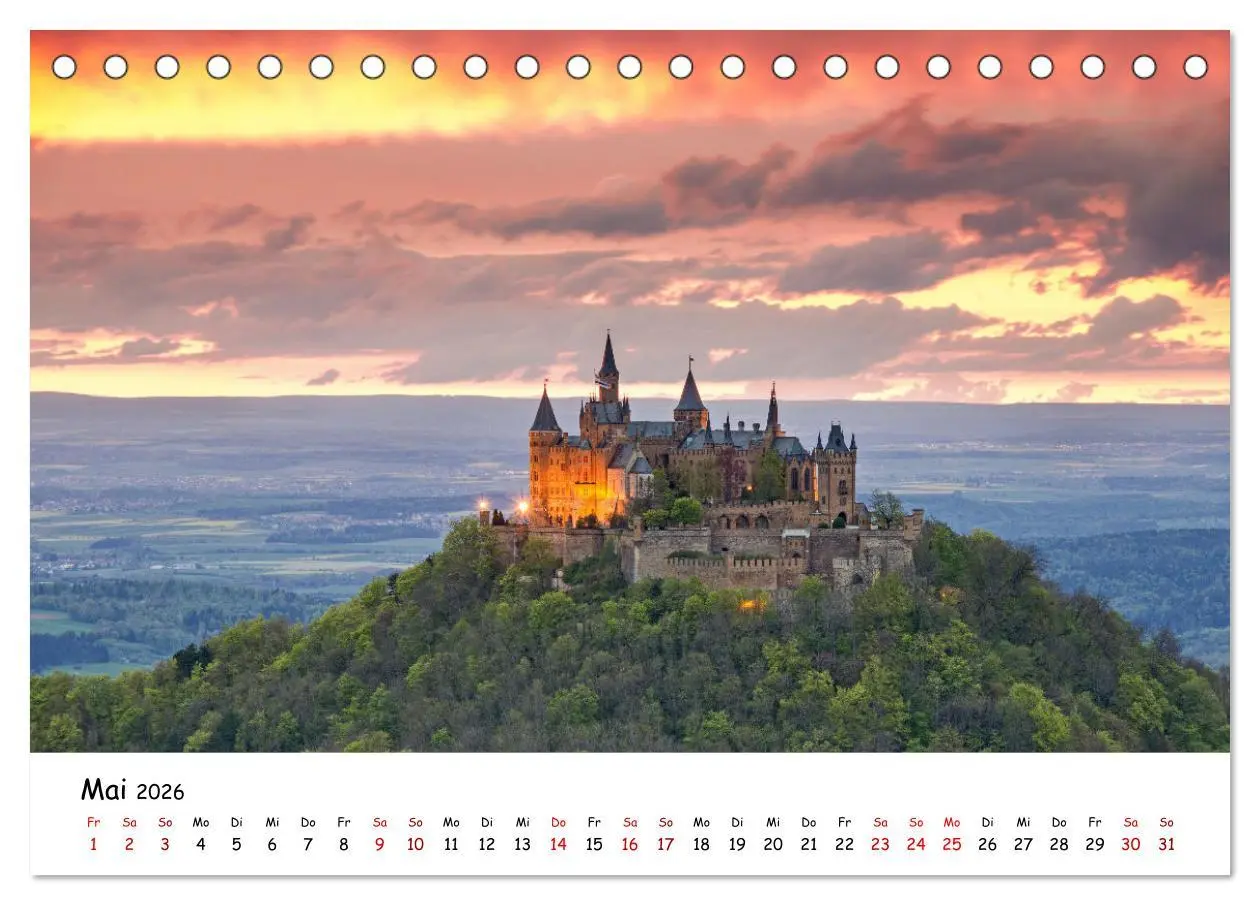Bild: 9783457408629 | Faszination Schwäbische Alb (Tischkalender 2026 DIN A5 quer),...