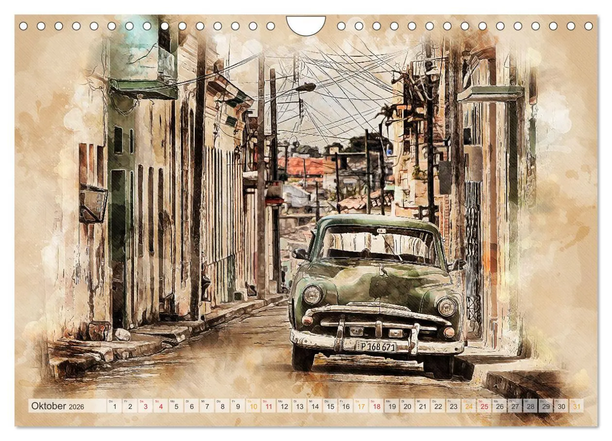 Bild: 9783457648629 | Cuba - Inselstaat in der Karibik (Wandkalender 2026 DIN A4 quer),...