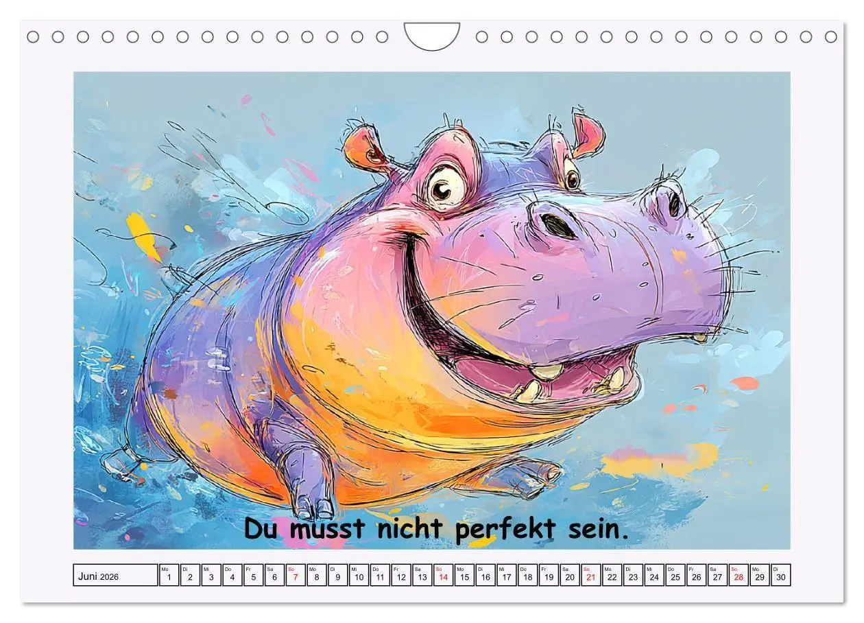 Bild: 9783516738629 | Süße Flusspferde. Hippopotamus Weisheiten zum Schmunzeln...