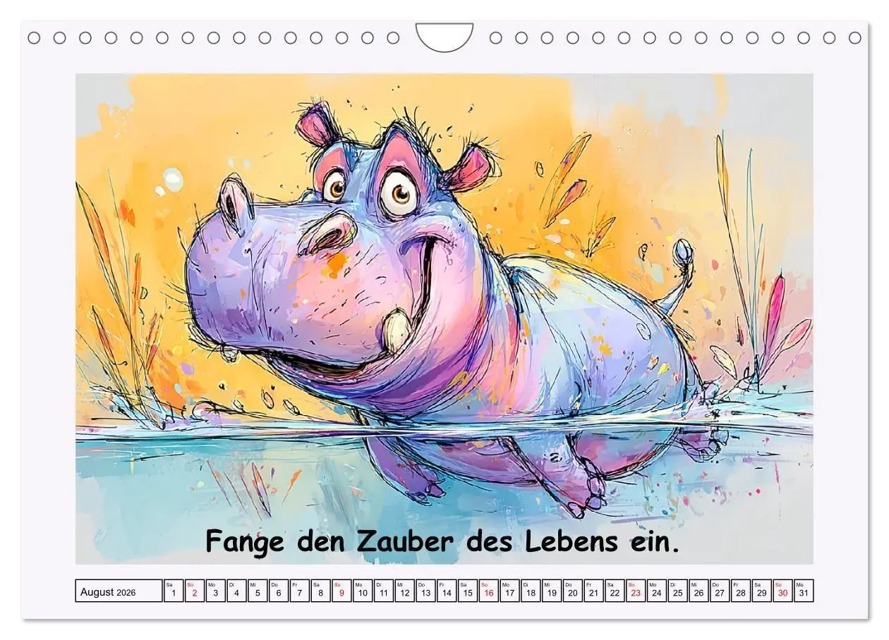Bild: 9783516738629 | Süße Flusspferde. Hippopotamus Weisheiten zum Schmunzeln...