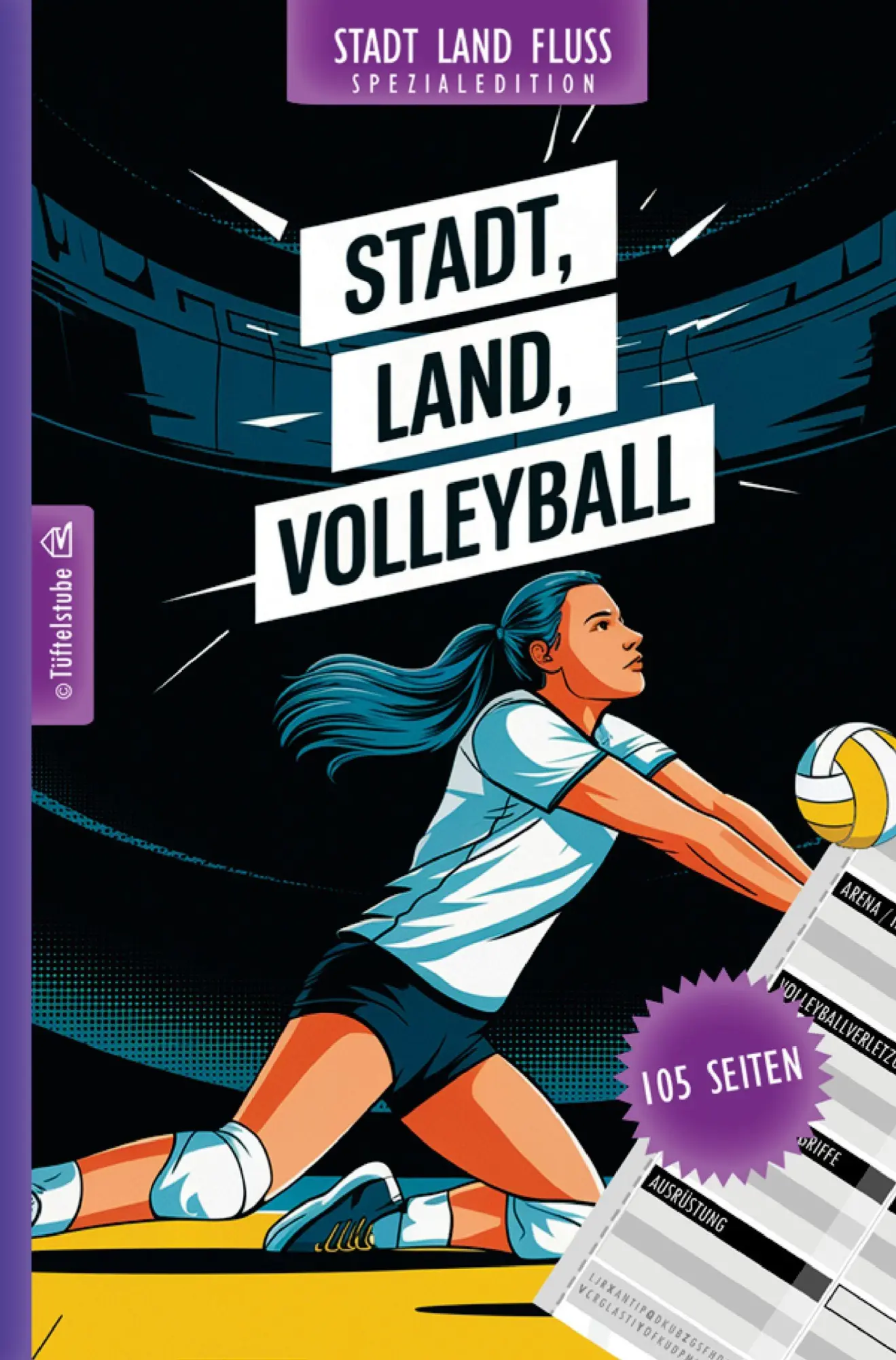 Cover: 9783693198629 | Stadt, Land, Volleyball - 105 Seiten -...