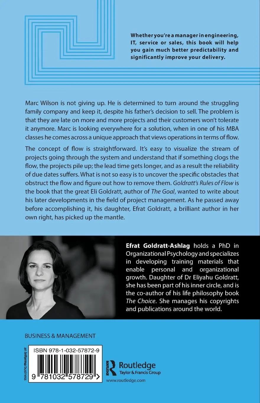 Rückseite: 9781032578729 | Goldratt's Rules of Flow | Efrat Goldratt-Ashlag | Taschenbuch | 2023